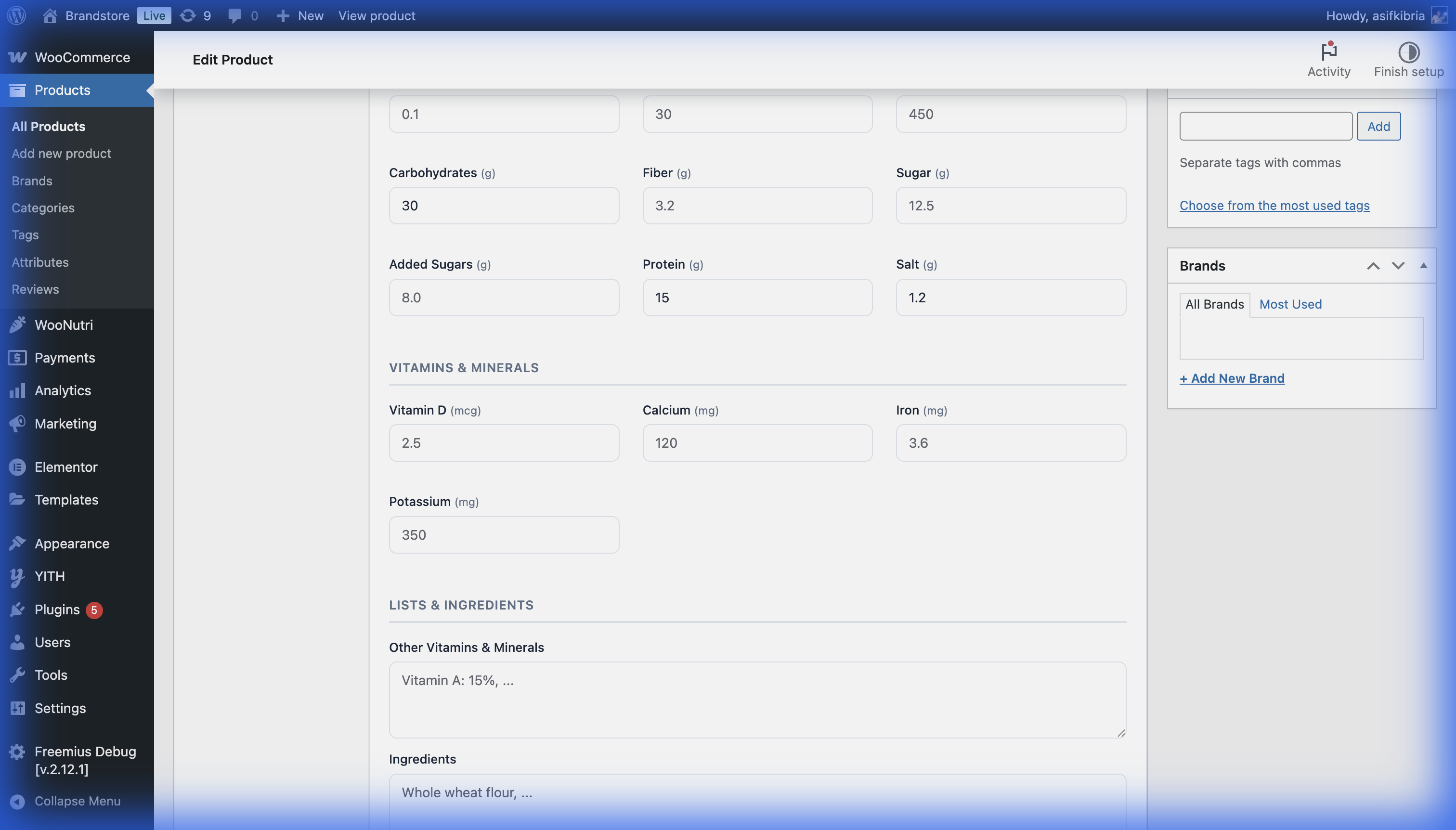 Easy-to-use admin interface